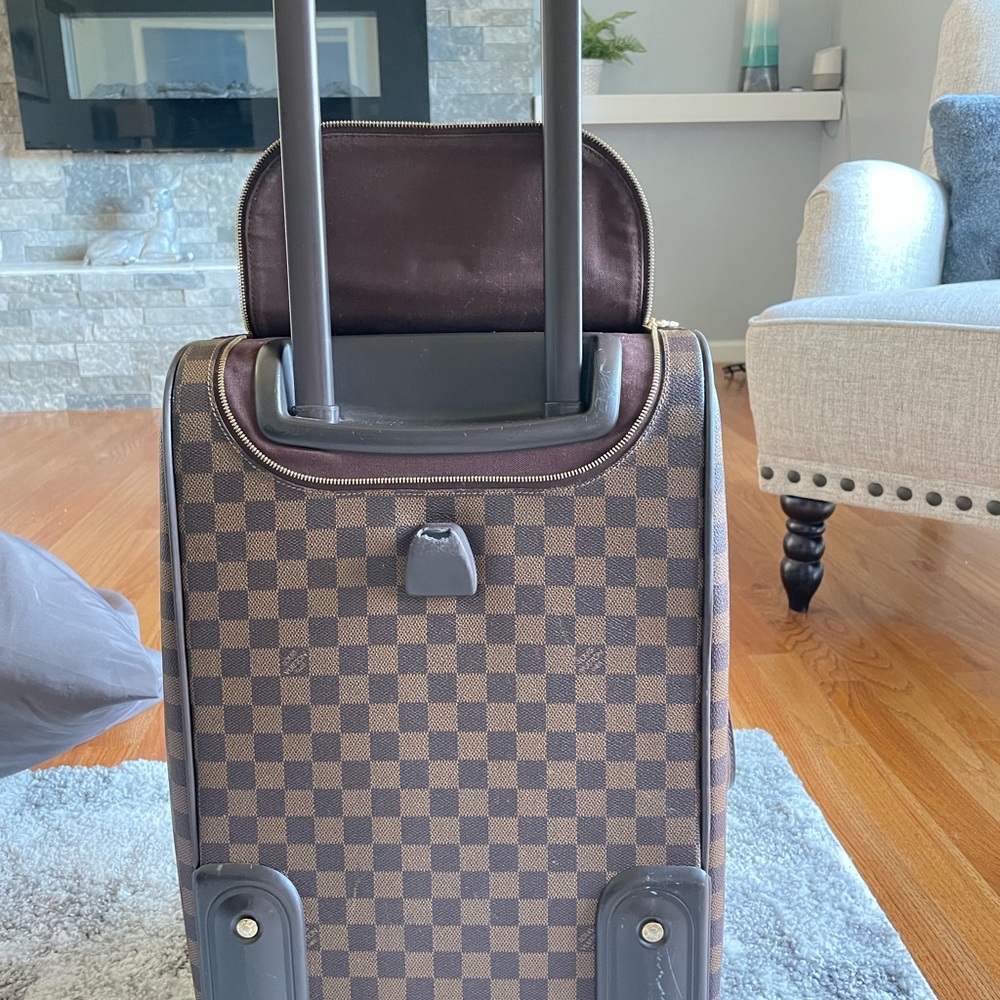 Authentic Louis Vuitton Ebene Eole 50 Rolling Tra… - image 2